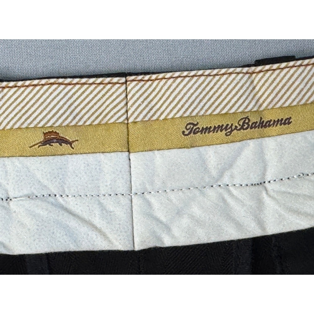 Tommy Bahama 90%Silk Blend Pants 34x34 Mens Dress Gray Summer‎ Beach Vacation - Picture 8 of 12